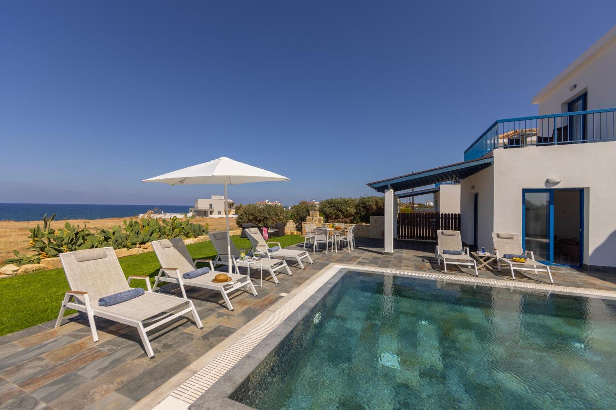 Diana Seaside Villas Pomos Esterno foto