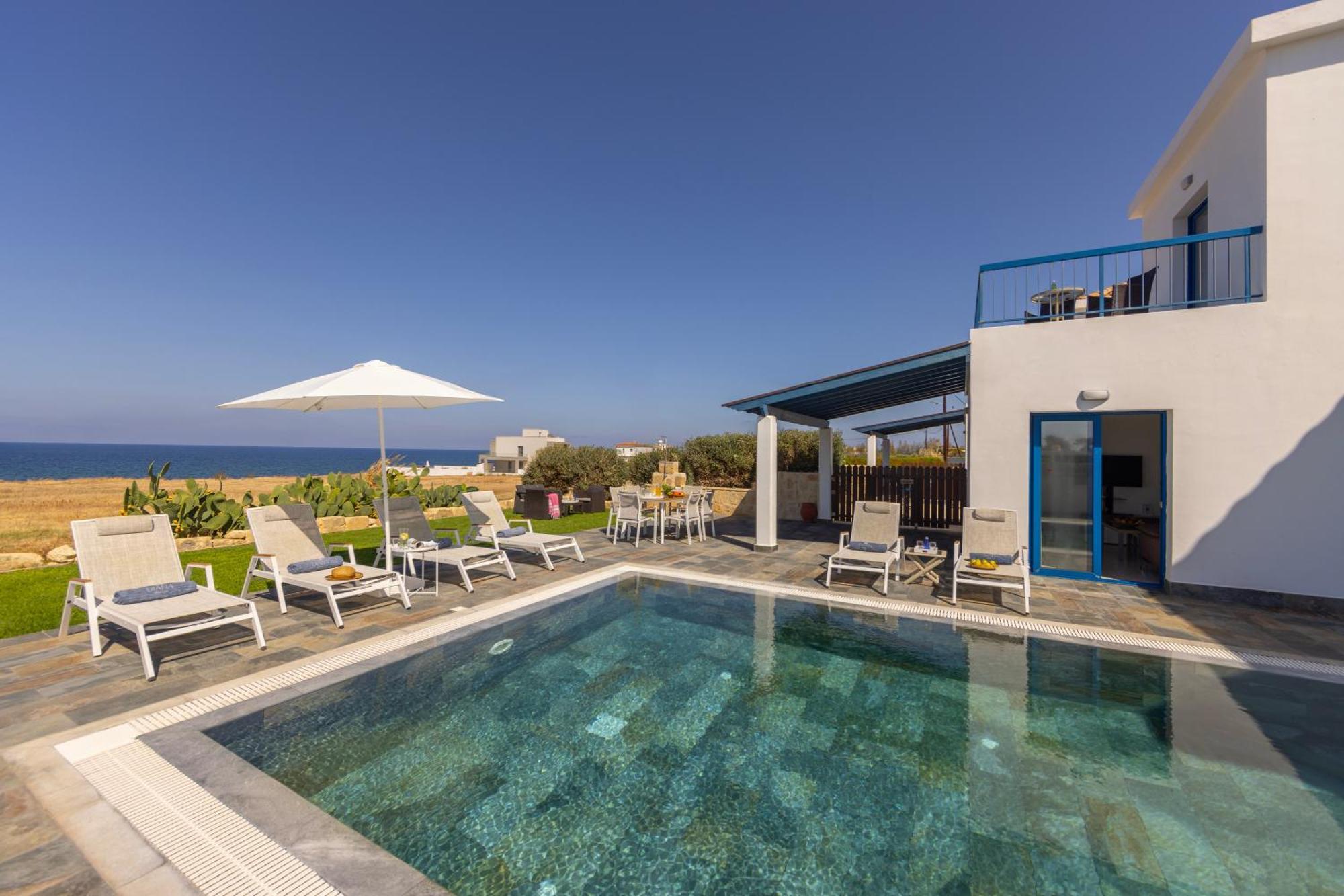 Diana Seaside Villas Pomos Esterno foto