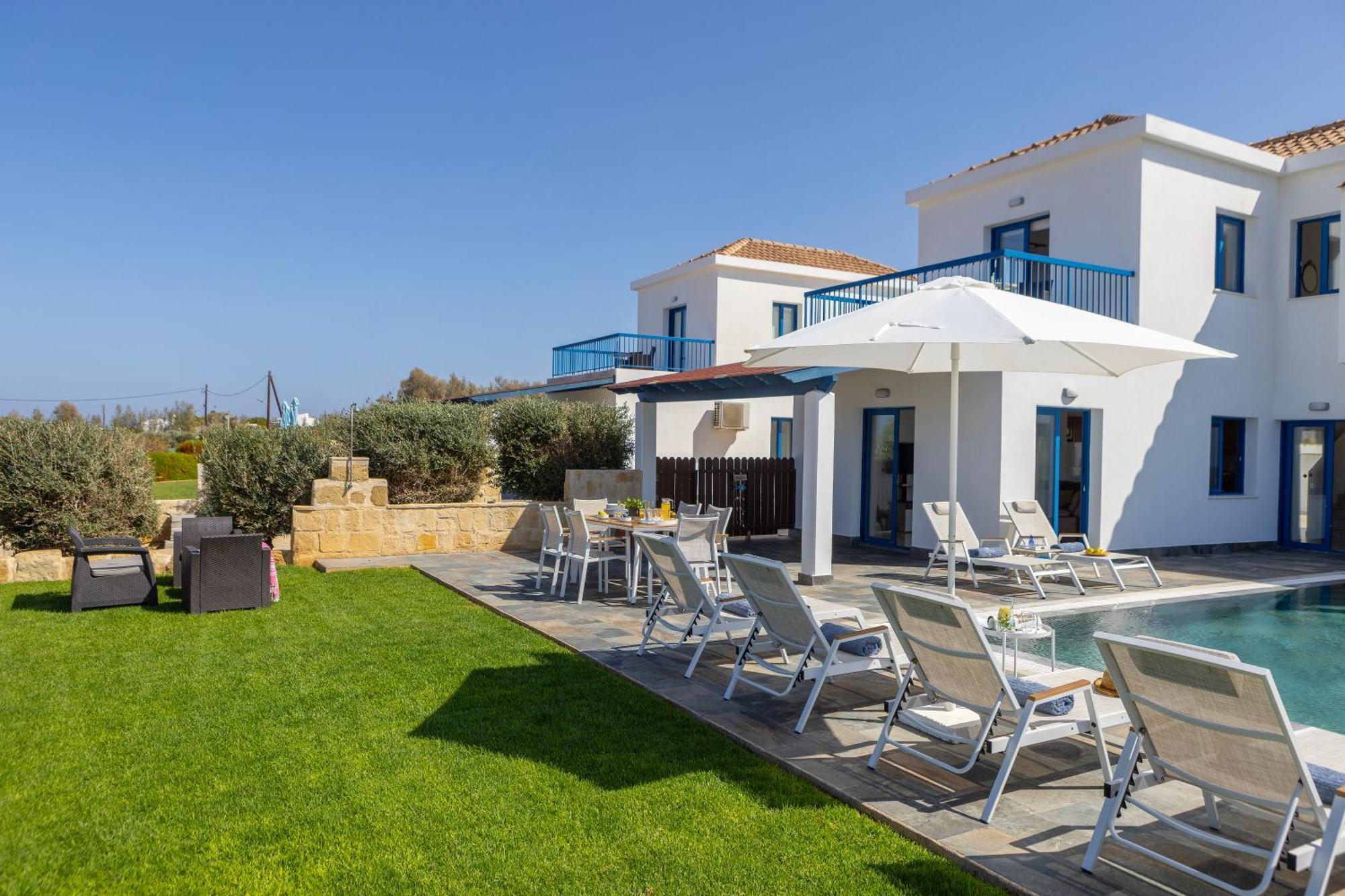 Diana Seaside Villas Pomos Esterno foto