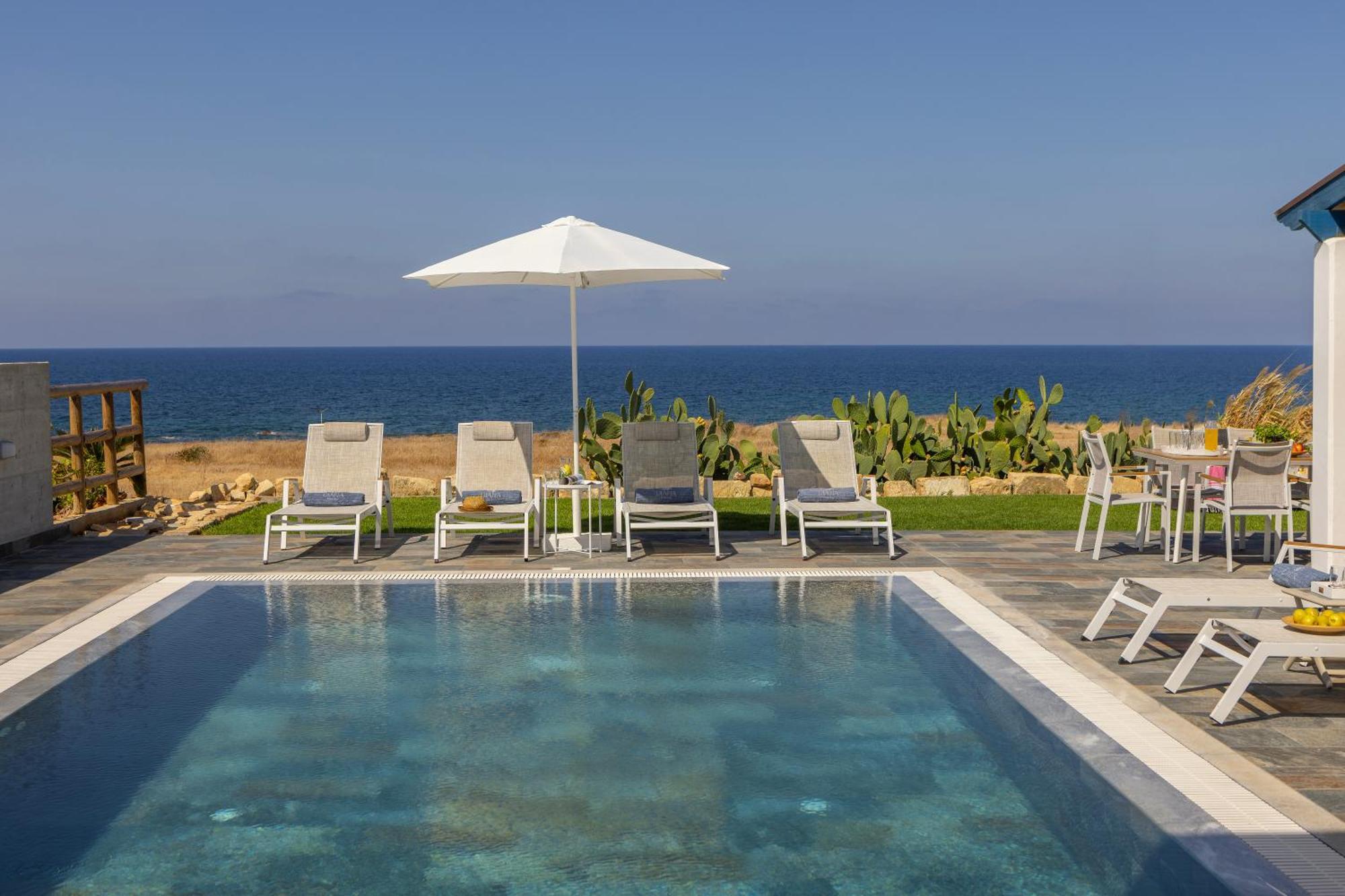 Diana Seaside Villas Pomos Esterno foto