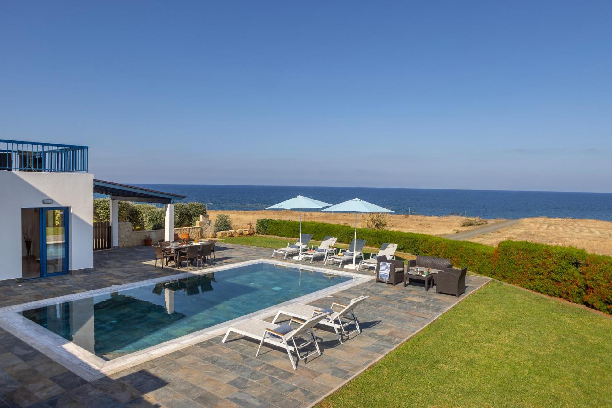 Diana Seaside Villas Pomos Esterno foto
